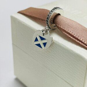 Pandora SCOTLAND Flag Charm